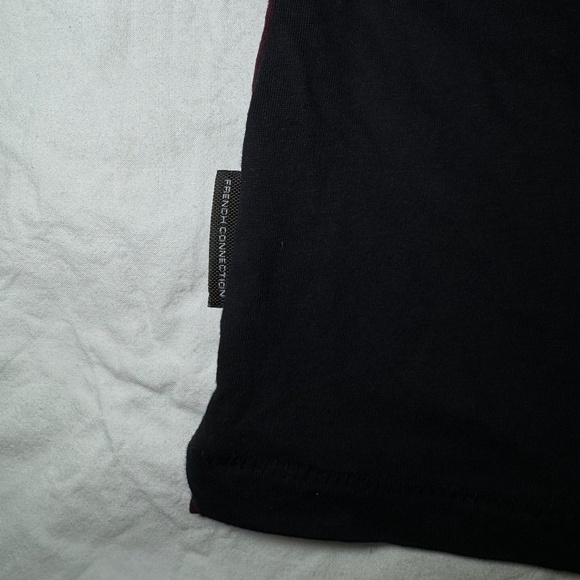 NWT French Connection Men's T-Shirt Medium 100% Cotton Short Sleeve Casual - Picture 5 of 9